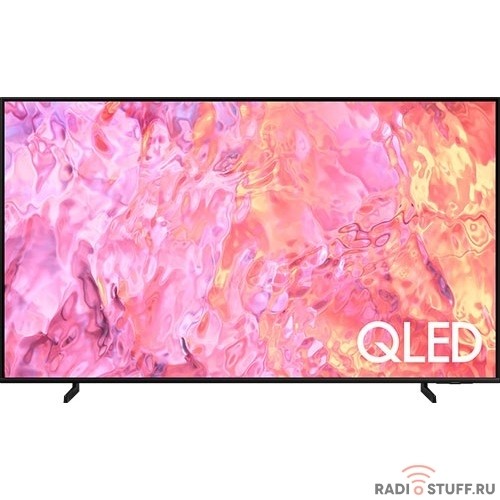 Samsung 55" QE55Q60CAUXRU Q черный {Ultra HD 60Hz DVB-T2 DVB-C DVB-S2 USB WiFi Smart TV (RUS)}
