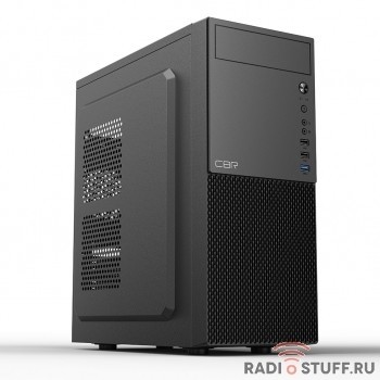 PCC-ATX-E188-USB31-USB22-450W Корпус ATX Miditower E188, с БП ATX450-12EC (450W/120mm), 1*USB 3.0, 2*USB 2.0, HD Audio+Mic, Black