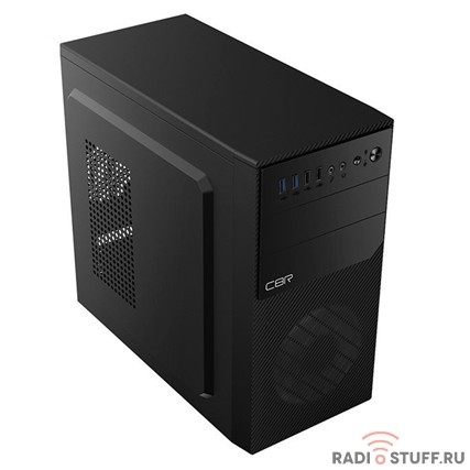 CBR PCC-MATX-RD880-500W Корпус mATX Minitower RD880, c БП PSU-ATX500-12EC (500W/120mm), 2*USB 3.0, 2*USB 2.0, HD Audio+Mic, кабель питания 1.2м, Black