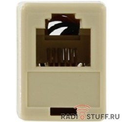 5bites LY-US021 Адаптер проходной  RJ-12 6P6C -> 6P6C
